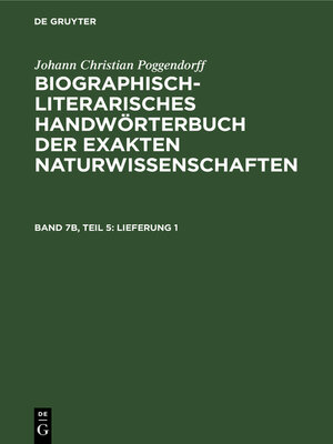 cover image of Lieferung 1